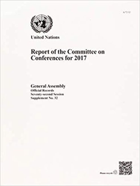 Report of the Committee on Conferences for 2017, Paperback / softback Book