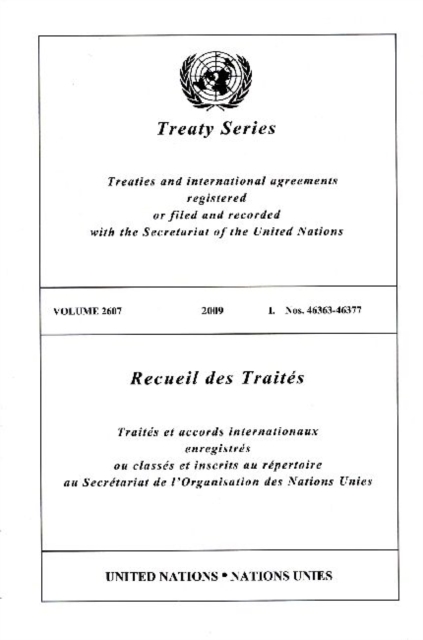 Treaty Series : Volume 2607, Paperback / softback Book