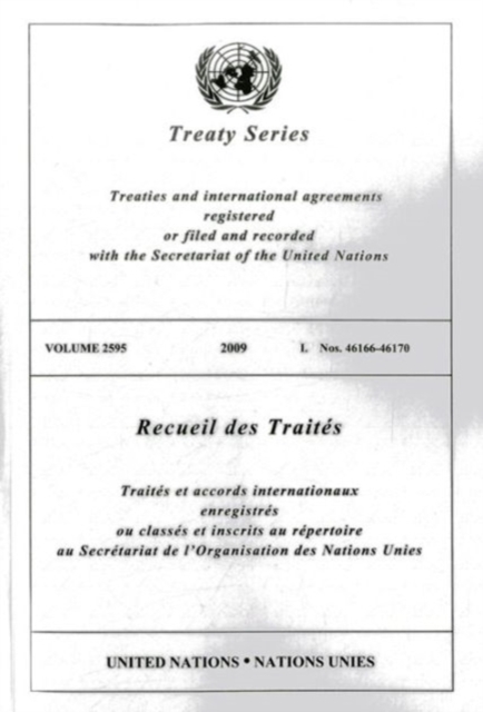 Treaty Series : Volume 2595, Paperback / softback Book