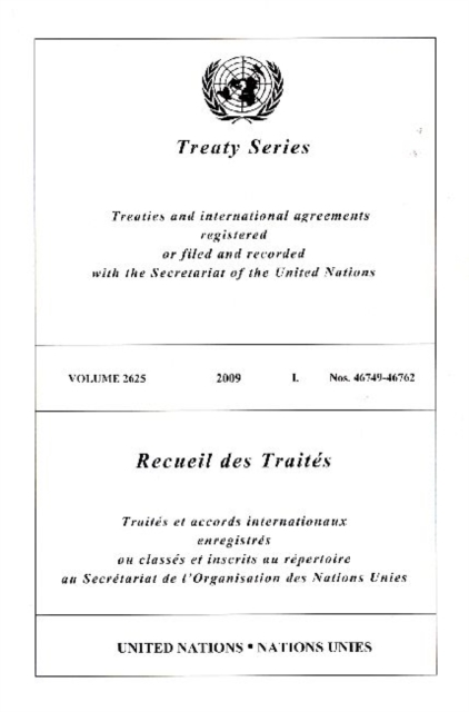 Treaty Series 2625, Paperback / softback Book