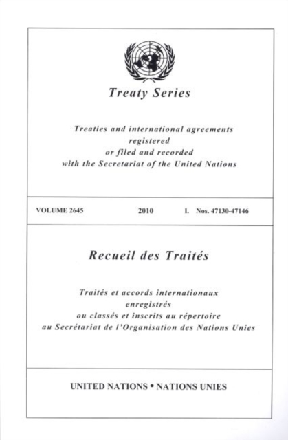 Treaty Series 2645, Paperback / softback Book