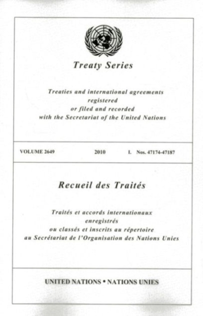 Treaty Series 2649, Paperback / softback Book