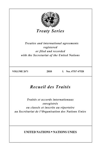Treaty Series 2671, Paperback / softback Book