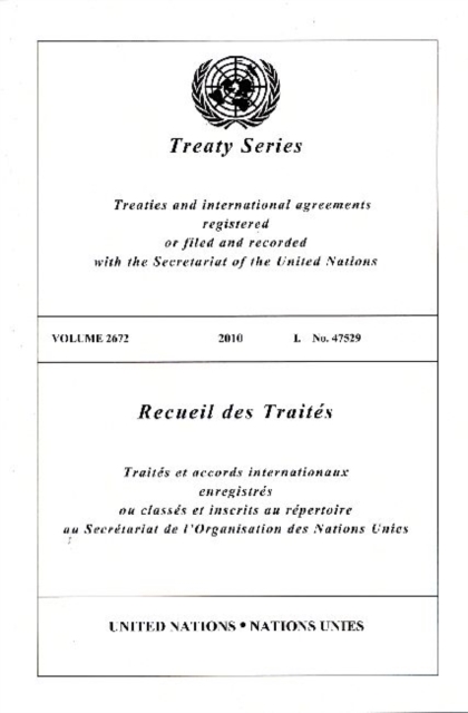 Treaty Series 2672, Paperback / softback Book