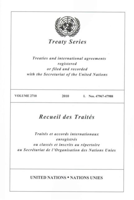 Treaty Series 2710, Paperback / softback Book