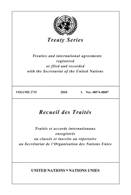 Treaty Series 2715, Paperback / softback Book
