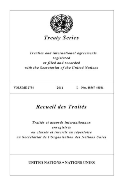 Treaty Series 2754, Paperback / softback Book