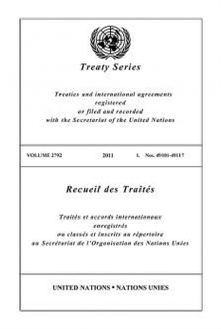 Treaty Series 2792, Paperback / softback Book