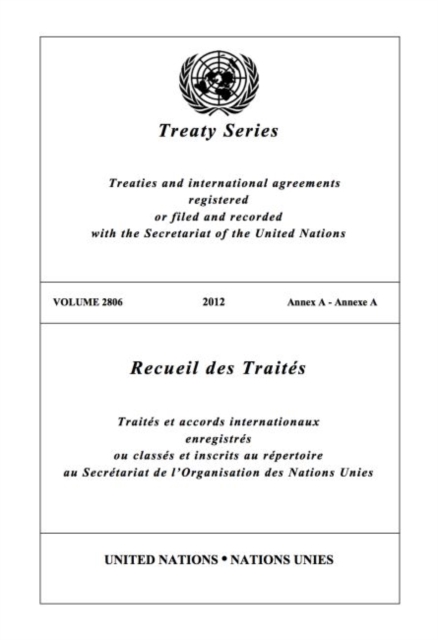 Treaty Series 2806 (English/French Edition), Paperback / softback Book