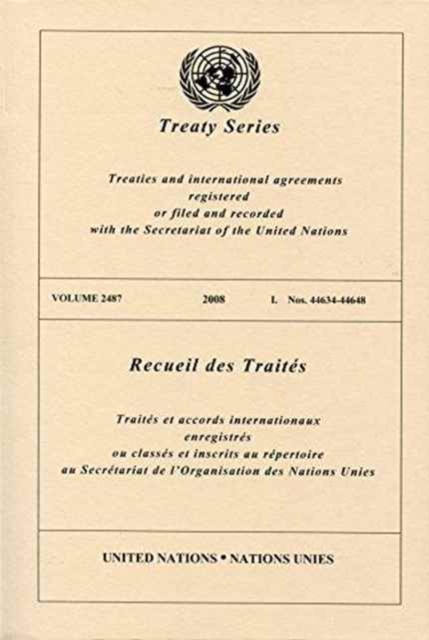 Treaty Series 2487, Paperback / softback Book