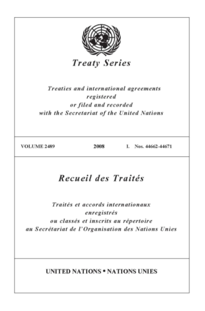 Treaty Series 2489, Paperback / softback Book