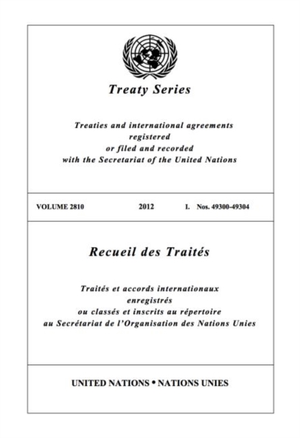 Treaty Series 2810 (English/French Edition), Paperback / softback Book