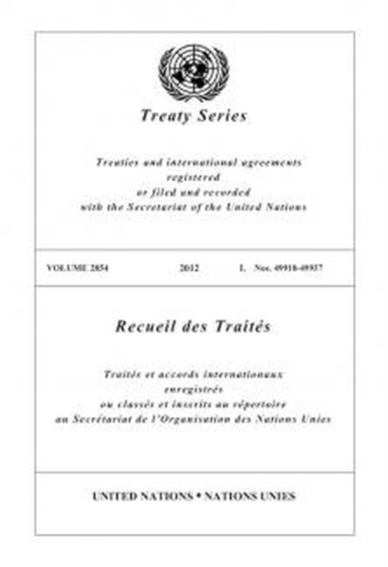 Treaty Series 2854, Paperback / softback Book