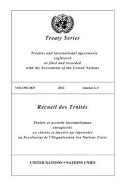 Treaty Series 2833 (Bilingual Edition), Paperback / softback Book