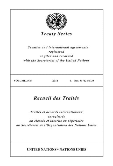 Treaty Series 2975 (English/French Edition), Paperback / softback Book