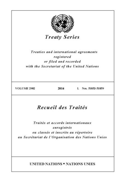 Treaty Series 2982 (English/French Edition), Paperback / softback Book