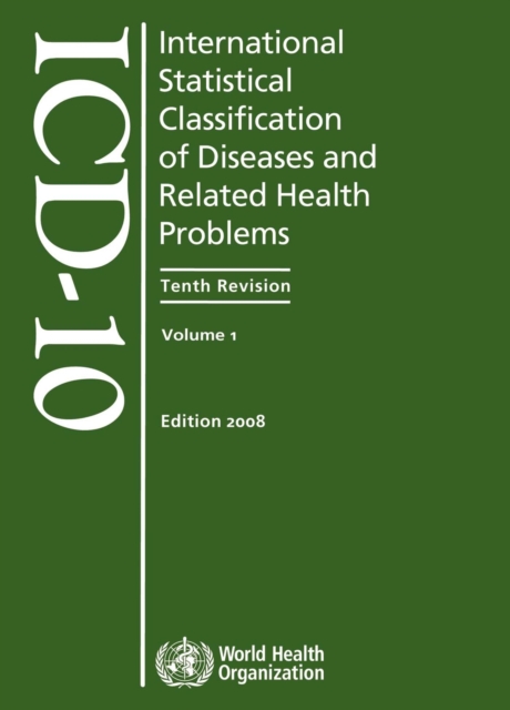 The International Statistical Classification of Diseases and Health Related Problems ICD-10 : v. 1-3, CD-ROM Book