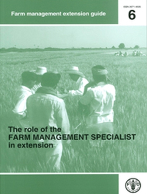 The role of the farm management specialists in extension, Paperback / softback Book