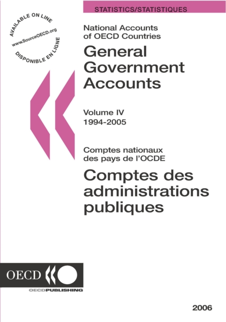 National Accounts of OECD Countries 2006, Volume IV, General Government Accounts, PDF eBook