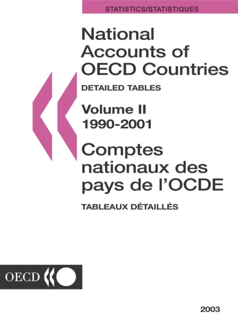 National Accounts of OECD Countries 2003, Volume II, Detailed Tables, PDF eBook