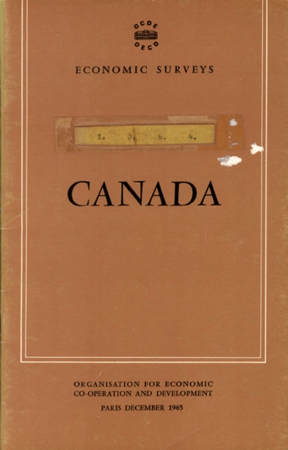 OECD Economic Surveys: Canada 1965, PDF eBook