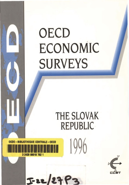 OECD Economic Surveys: Slovak Republic 1996, PDF eBook