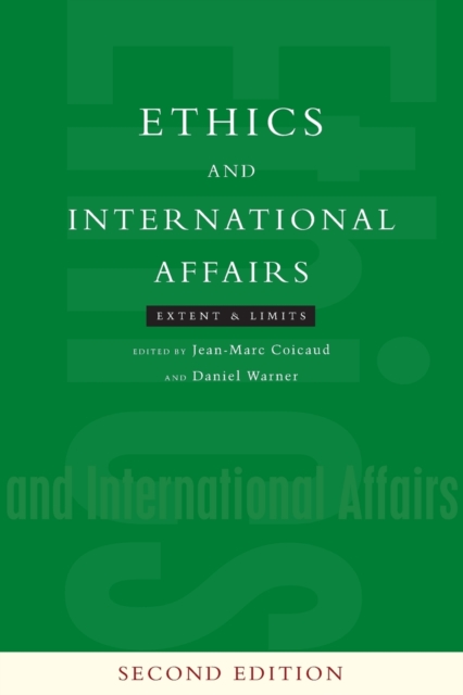 Ethics and international affairs : extent and limits, Paperback / softback Book