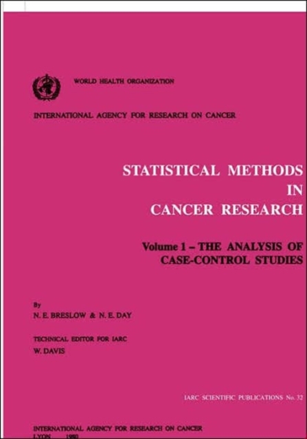 Statistical methods in cancer research : Vol. 1: The analysis of case-control studies, Paperback / softback Book