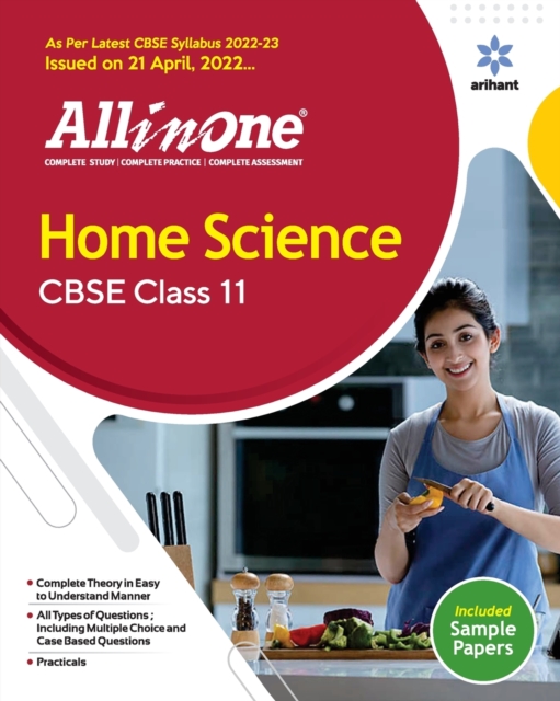 Cbse All in One Home Science Class 11 2022-23 (as Per Latest Cbse Syllabus Issued on 21 April 2022), Paperback / softback Book
