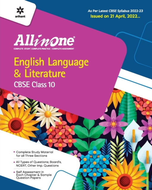 Cbse All in One English Language & Literature Class 10 2022-23 Edition (as Per Latest Cbse Syllabus Issued on 21 April 2022), Paperback / softback Book