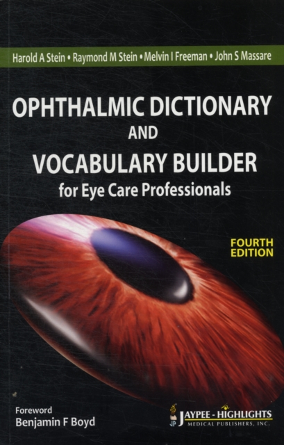 Ophthalmic Dictionary and Vocabulary Builder, Paperback / softback Book