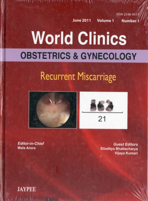 World Clinics: Obstetrics & Gynecology : Recurrent Miscarriage, Hardback Book