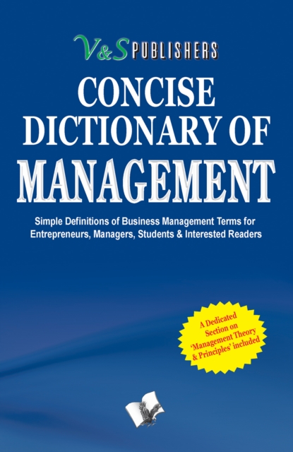 CONCISE DICTIONARY OF MANAGEMENT, PDF eBook