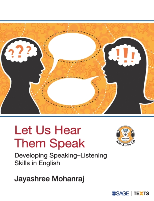 Let Us Hear Them Speak : Developing Speaking-Listening Skills in English (With CD), Paperback / softback Book