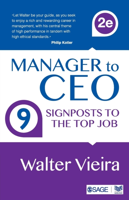 Manager to CEO : 9  Signposts to the Top Job, Paperback / softback Book