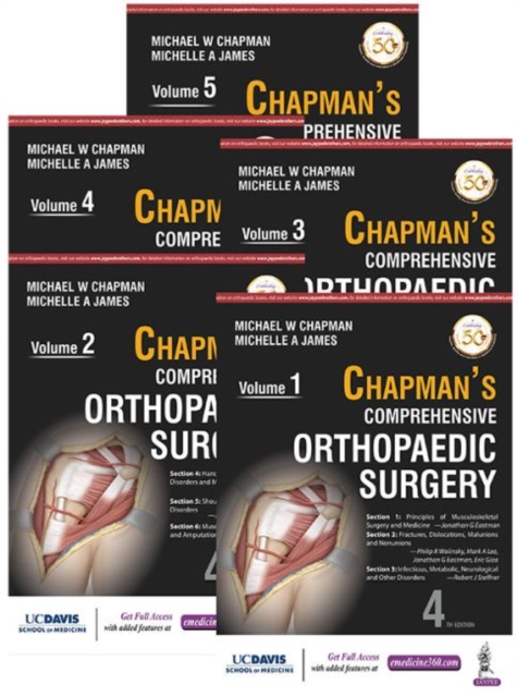 Chapman's Comprehensive Orthopaedic Surgery : Five Volume Set, Hardback Book