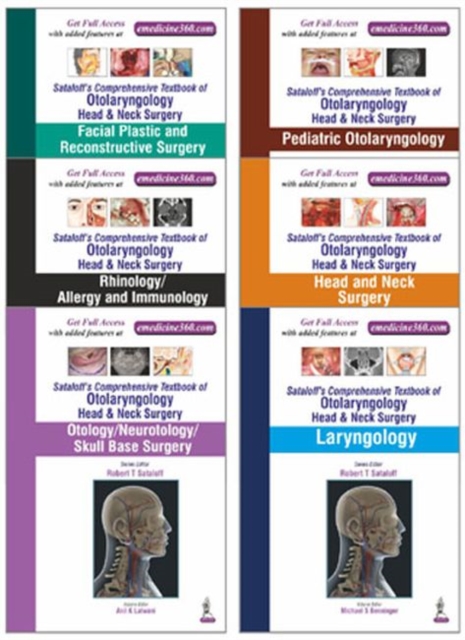 Sataloff's Comprehensive Textbook of Otolaryngology: Head & Neck Surgery: Six Volume Set, Hardback Book