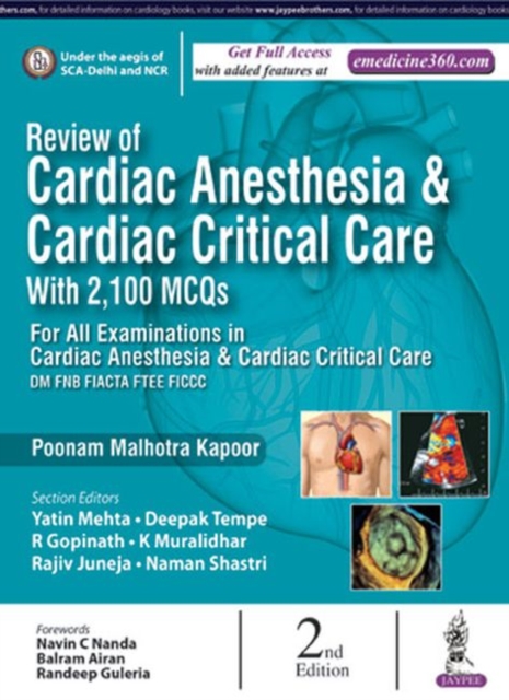 Review of Cardiac Anesthesia & Cardiac Critical Care : with 2100 MCQs, Paperback / softback Book