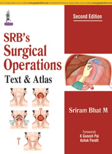 SRB's Surgical Operations : Text & Atlas, Hardback Book