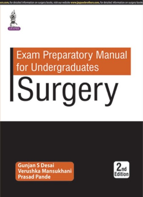 Exam Preparatory Manual for Undergraduates: Surgery, Paperback / softback Book