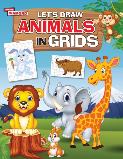 Let's Draw Animals in Grids, Paperback / softback Book