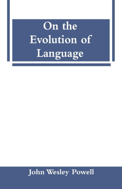 On the Evolution of Language, Paperback / softback Book