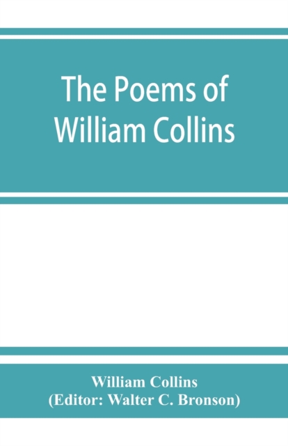 The poems of William Collins, Paperback / softback Book