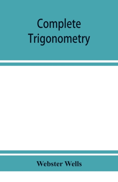 Complete trigonometry, Paperback / softback Book