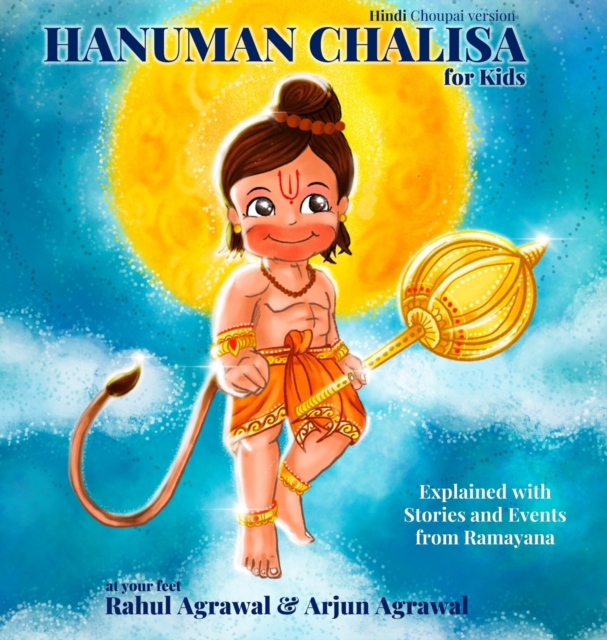 Hanuman Chalisa for Kids (Hindi Choupai), Hardback Book