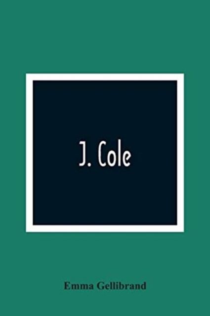 J. Cole, Paperback / softback Book