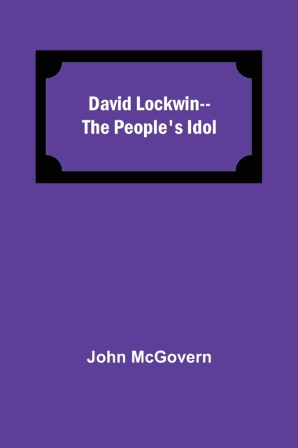 David Lockwin--The People'S Idol, Paperback / softback Book