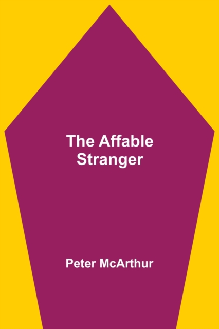 The Affable Stranger, Paperback / softback Book