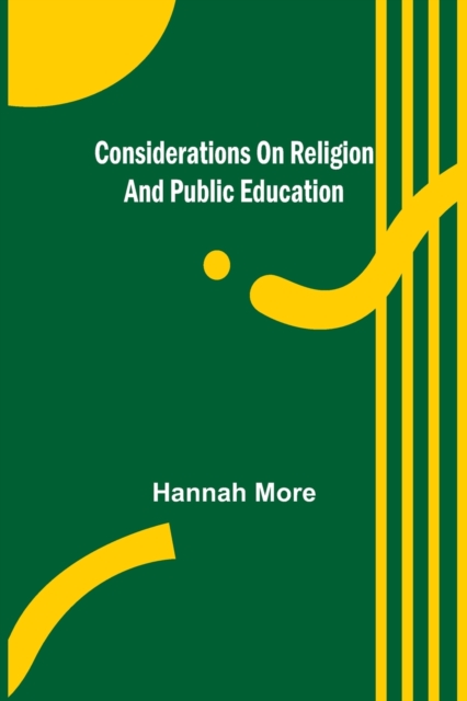 Considerations on Religion and Public Education, Paperback / softback Book