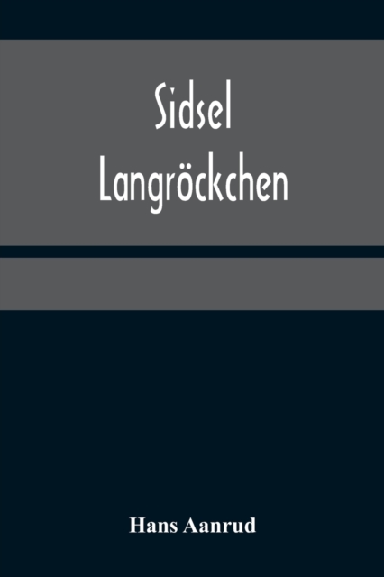 Sidsel Langroeckchen, Paperback / softback Book